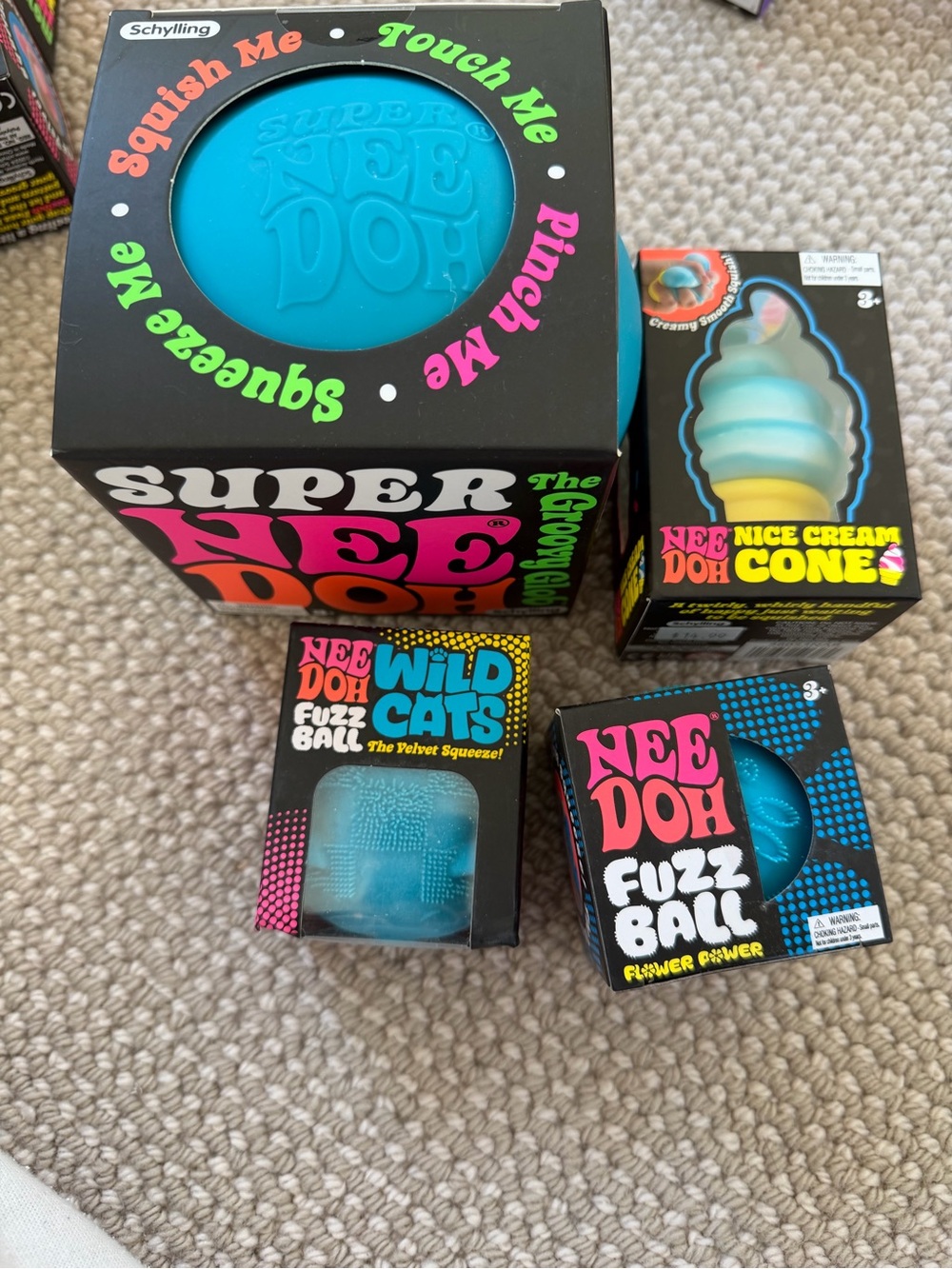 Super blue needoh bundle authentic
